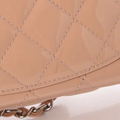 Chanel Patent Calfskin Quilted Mini Rectangular Flap Light Pink 8 of 8