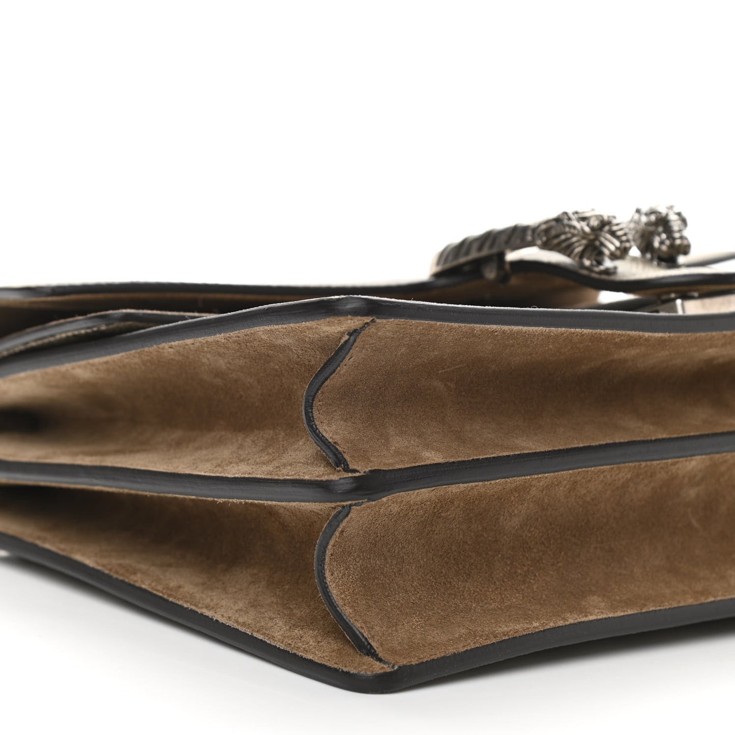 GG Supreme Monogram Medium Dionysus Shoulder Bag Taupe
