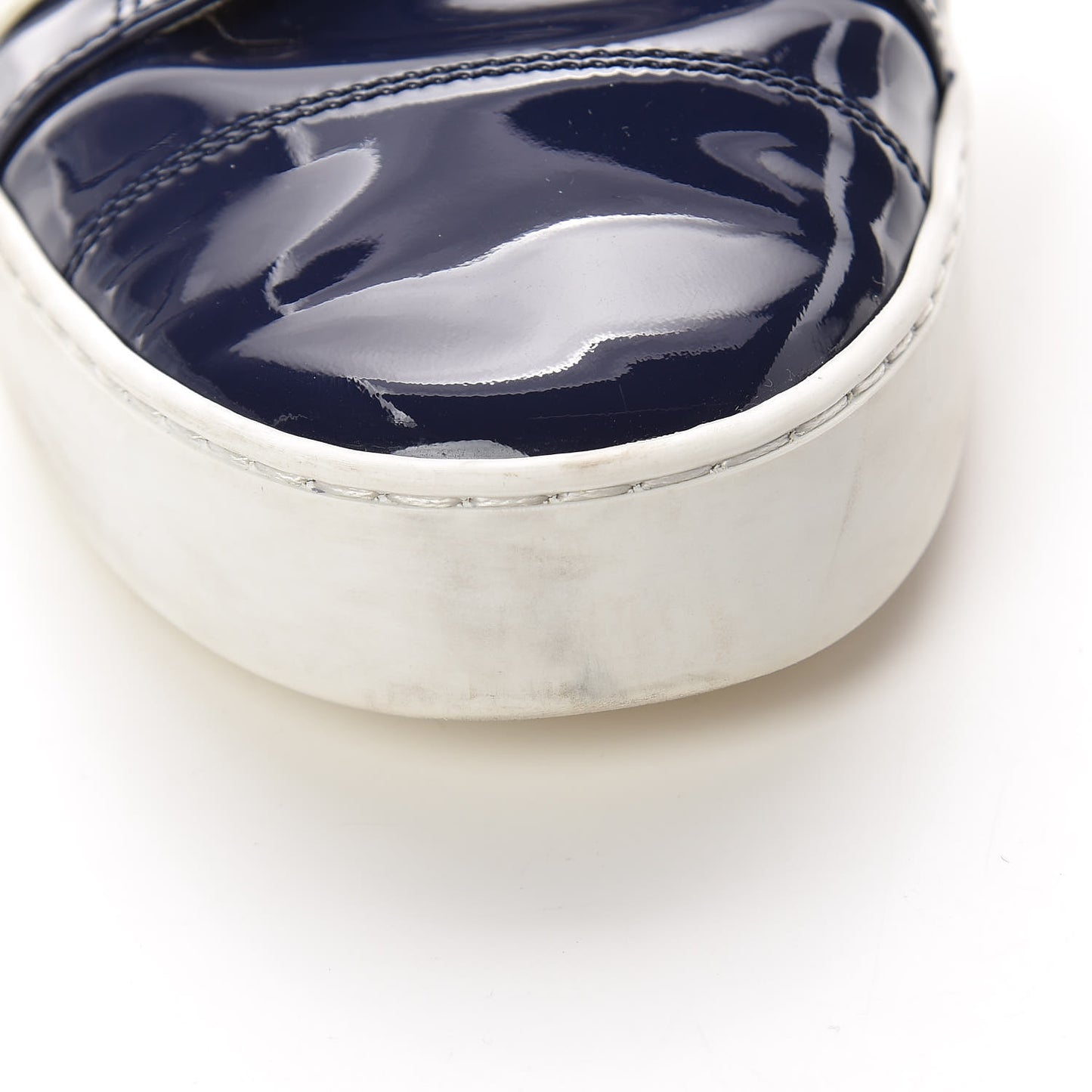 Patent CC Sneakers 36.5 Navy White