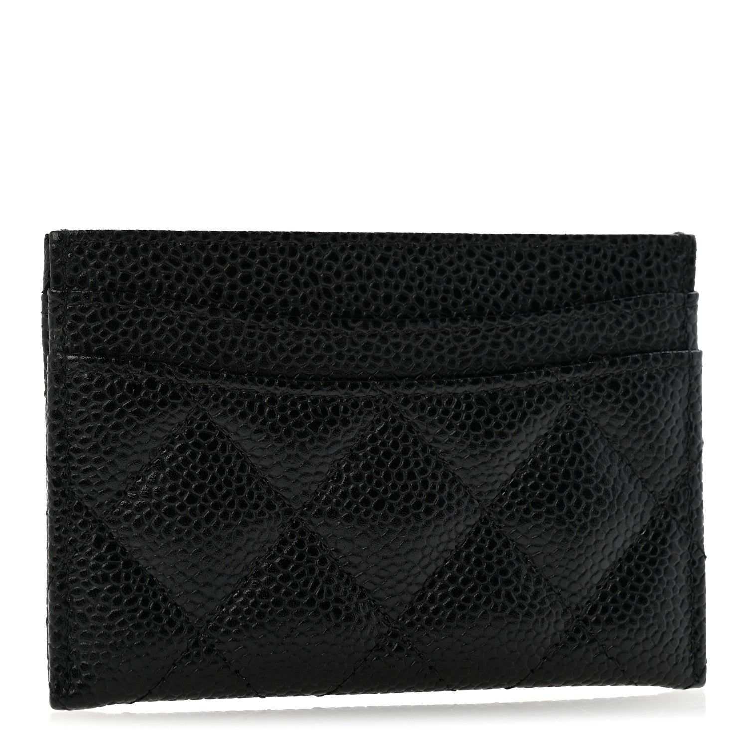 Chanel Caviar Quilted Card Holder Black 3 of 10