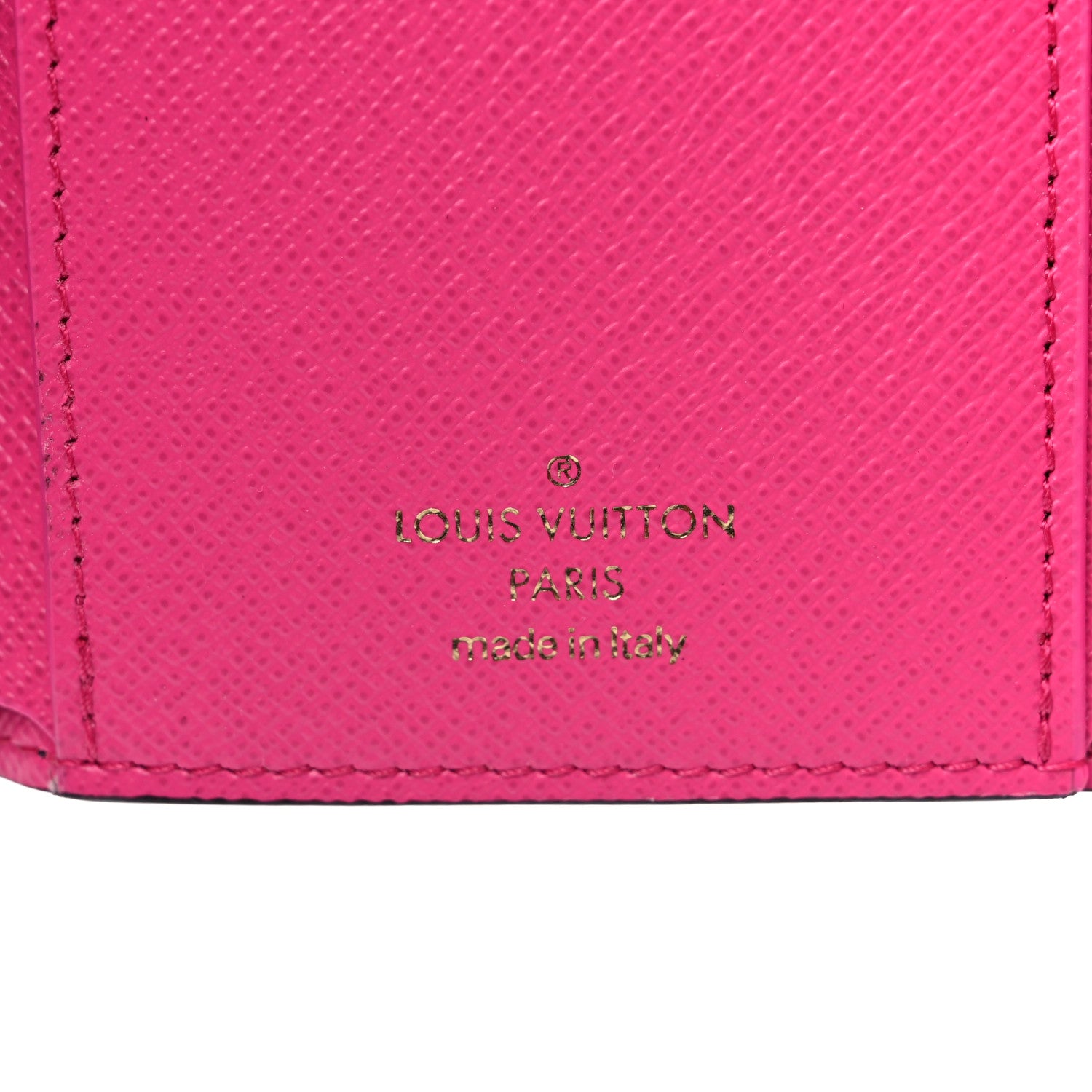 Louis Vuitton Monogram 2022 Christmas Animation Seoul Victorine Wallet Fuchsia Fuchsia 6 of 7