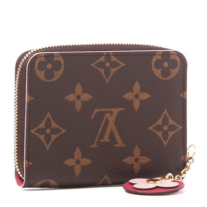 Louis Vuitton Monogram Bloom Flower Zippy Coin Purse 2 of 8
