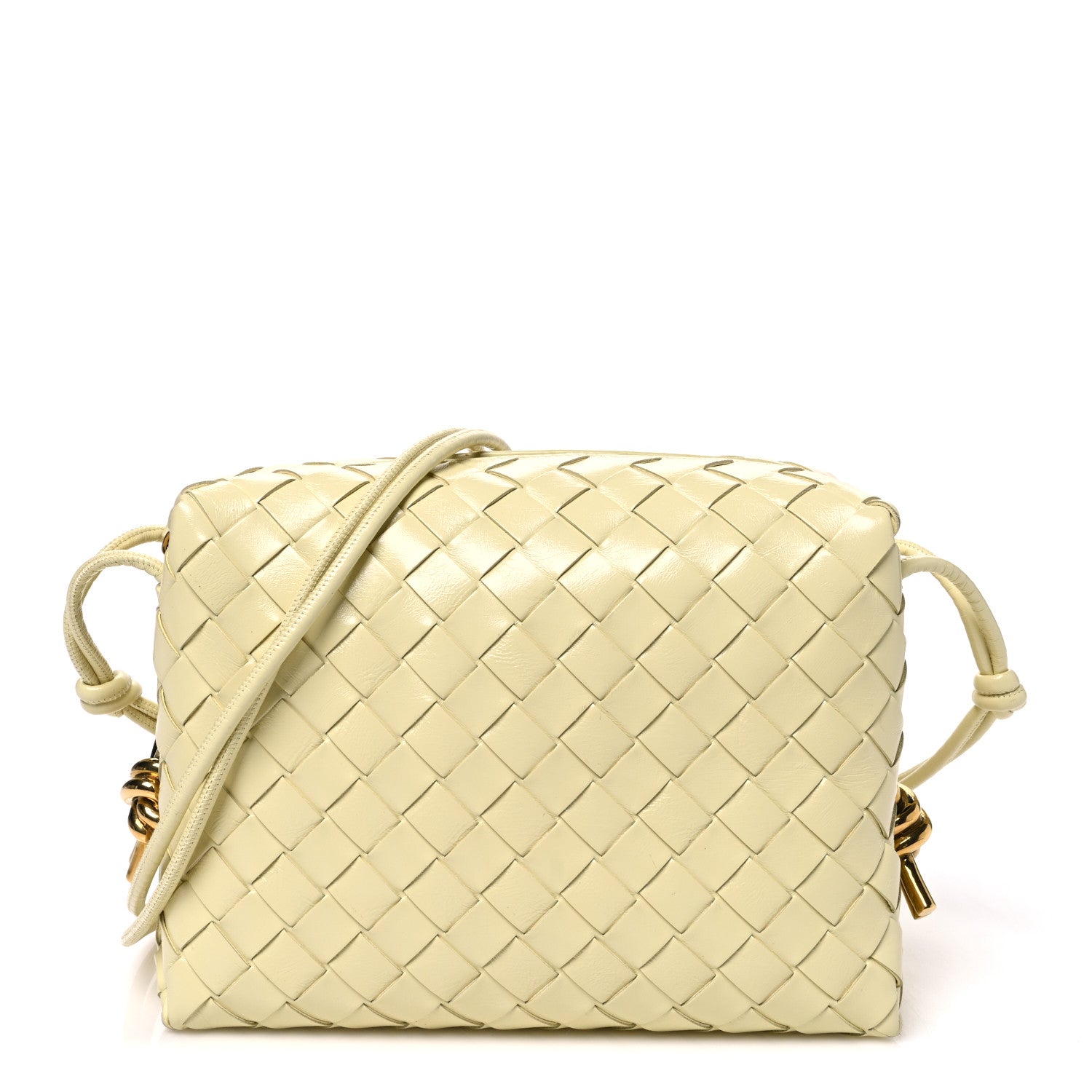 Bottega Veneta Nappa Intrecciato Small Loop Camera Bag Ice Cream 1 of 9