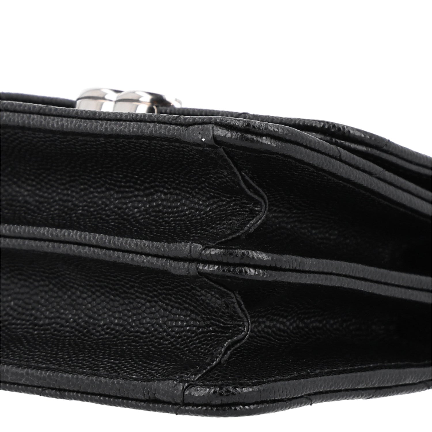Chanel Caviar Quilted Pick Me Up Clutch With Chain Black 11 of 11