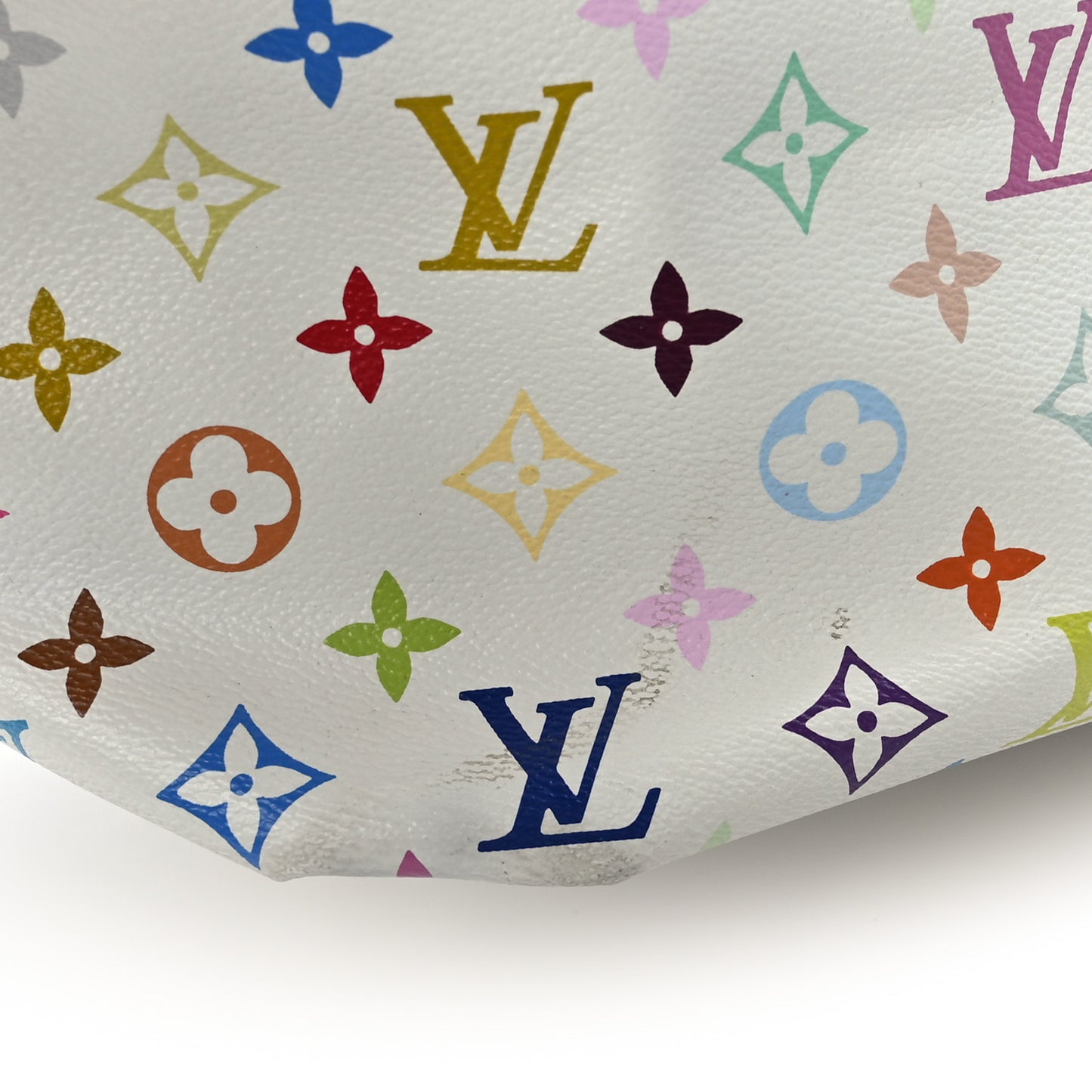 Monogram Multicolor Annie MM White
