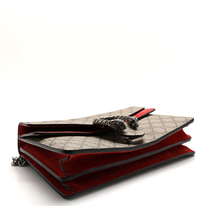 Gucci GG Supreme Monogram Small Dionysus Shoulder Bag Red 4 of 13
