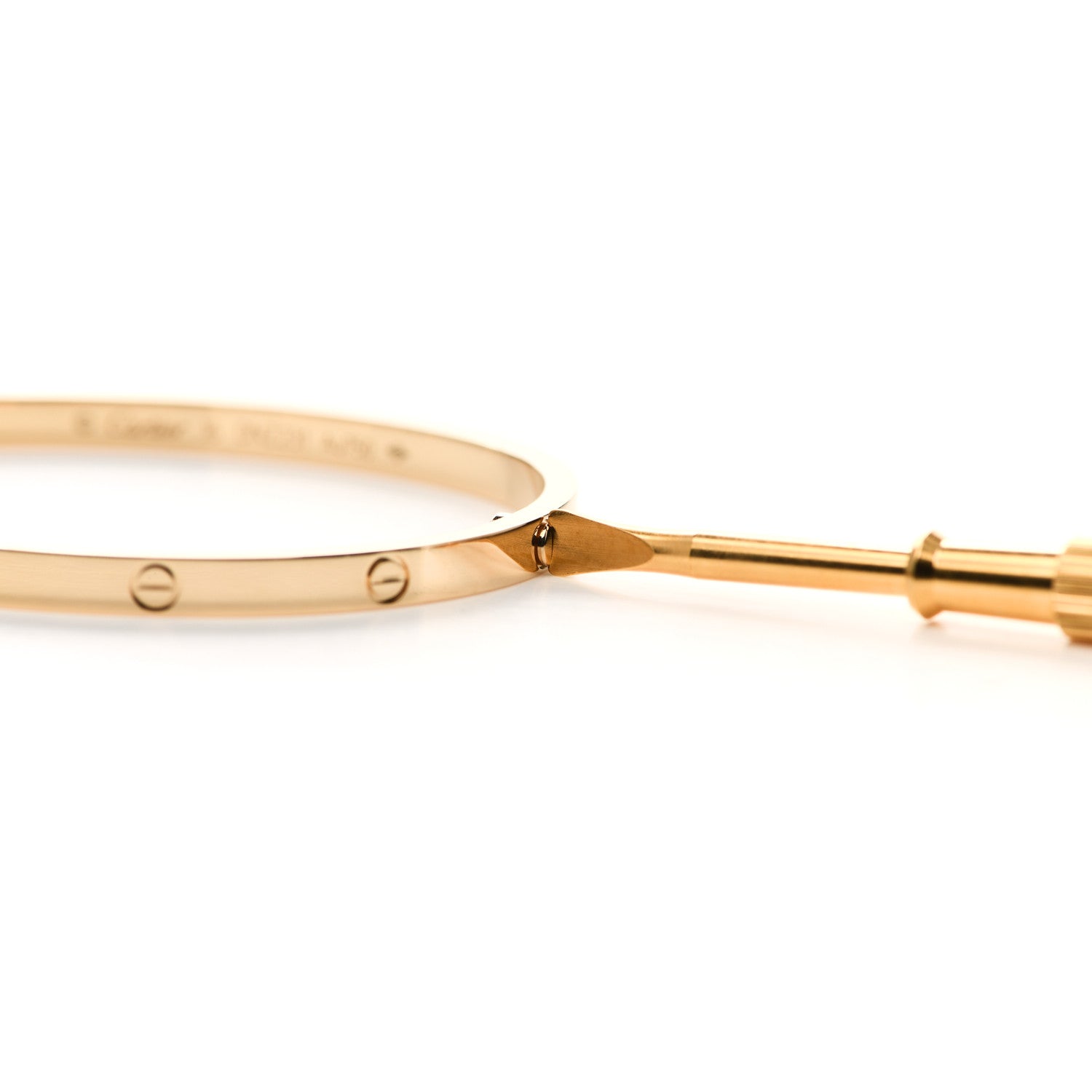 Cartier 18K Yellow Gold Small LOVE Bracelet 16 4 of 5