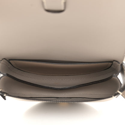 Chloe Grained Calfskin Small Darryl Saddle Crossbody Bag Motty Grey 5 of 8