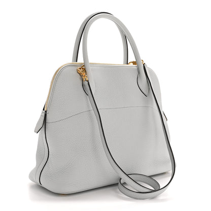 Hermes Taurillon Clemence Bolide 31 Bleu Pale 3 of 13