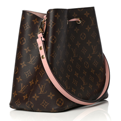 Louis Vuitton Monogram Neonoe MM Rose Poudre 3 of 14