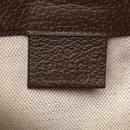 Gucci GG Supreme Monogram Web Ophidia Bucket Bag Brown 6 of 9