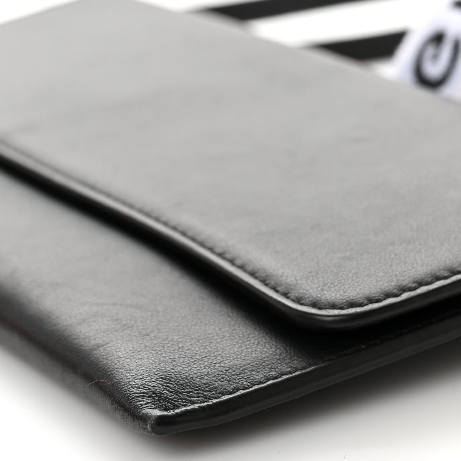 Givenchy Calfskin 4G Flap Pouch Black 10 of 11