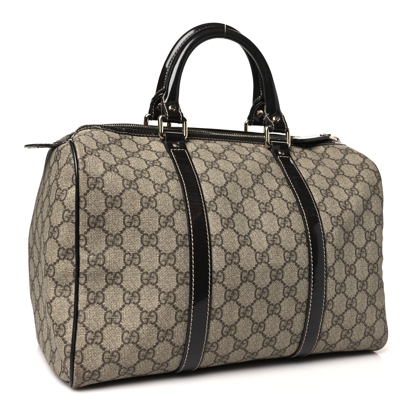 GG Plus Monogram Medium Joy Boston Dark Brown