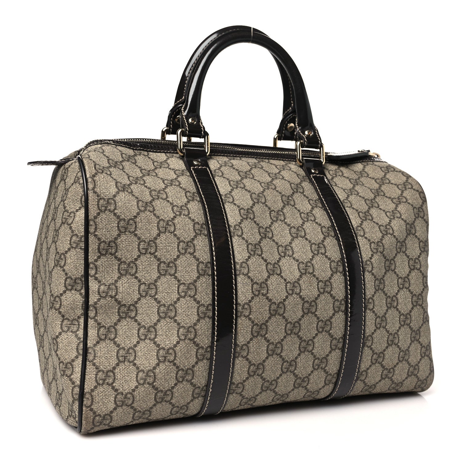 Gucci GG Plus Monogram Medium Joy Boston Dark Brown 3 of 10