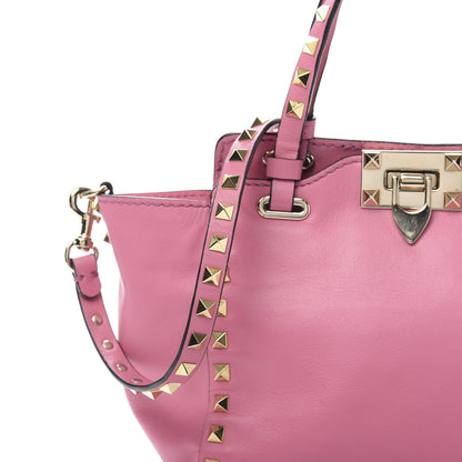 Valentino Garavani Vitello Mini Rockstud Tote Ninphea 13 of 16