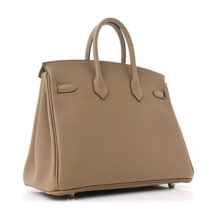 Hermes Togo Birkin 25 Beige Marfa 3 of 13