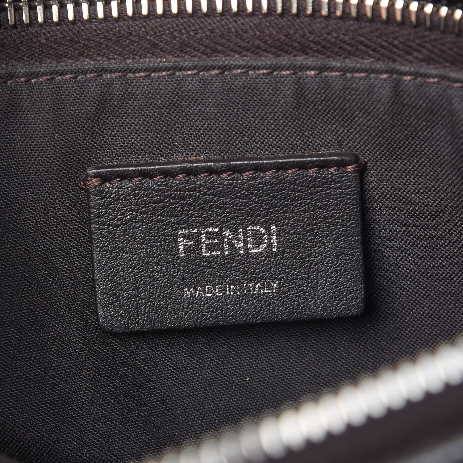 Fendi Vitello Dolce 4 Color Medium By The Way Boston Bag Carbone Grigio Polvere Multicolor 7 of 15