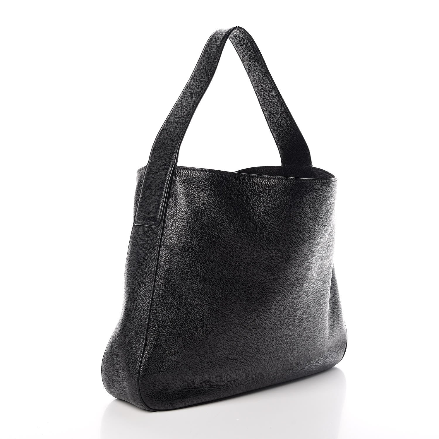 Prada Vitello Daino Hobo Black 3 of 9