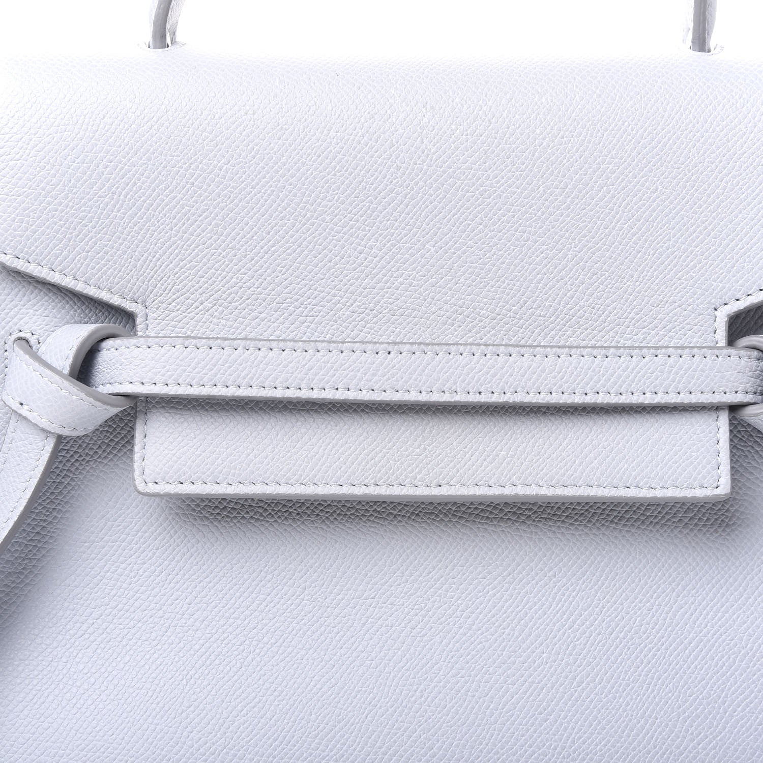 Celine Grained Calfskin Nano Belt Bag Mineral 7 of 11