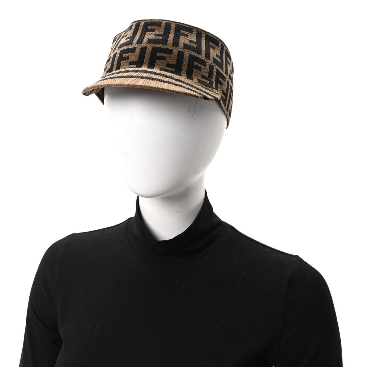 Nylon FF Stretch Visor Tobacco