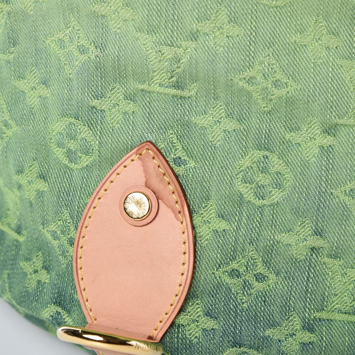 Louis Vuitton Denim Sunburst PM Messenger Vert 9 of 10