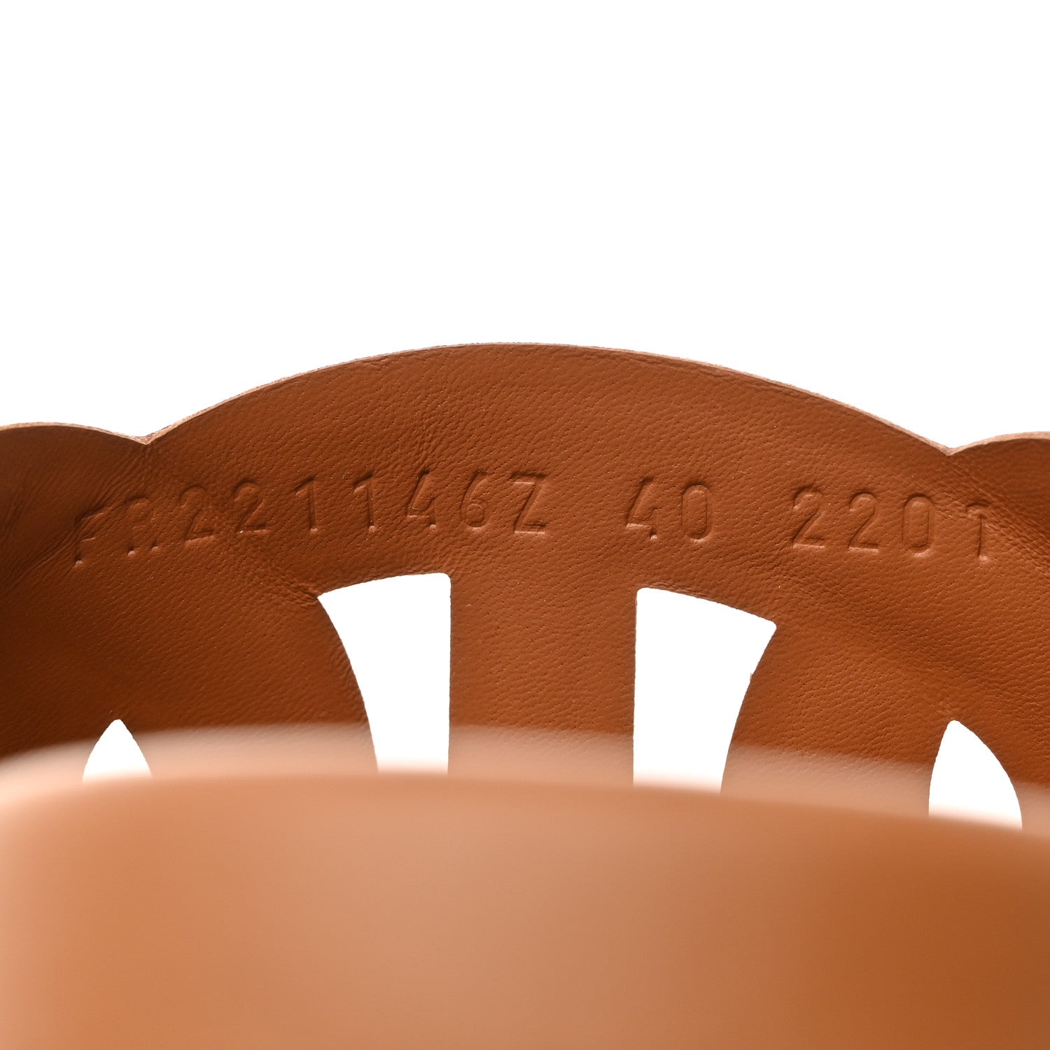 Hermes Nappa Extra Sandals 40 Naturel 7 of 8