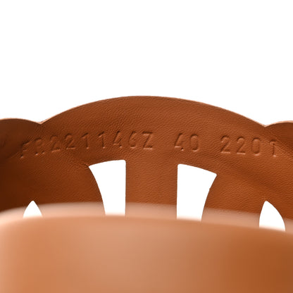 Hermes Nappa Extra Sandals 40 Naturel 7 of 8