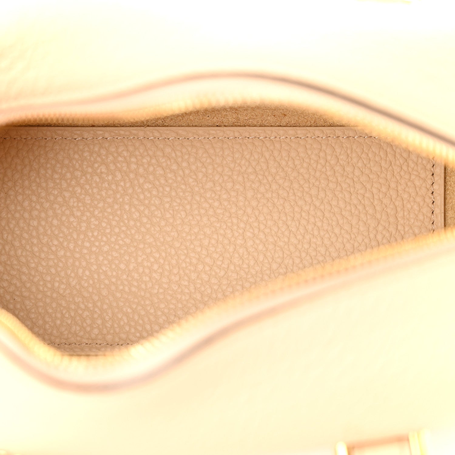 Delvaux Taurillon Soft Mini Cool Box Satchel Dune 5 of 10
