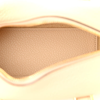 Delvaux Taurillon Soft Mini Cool Box Satchel Dune 5 of 10