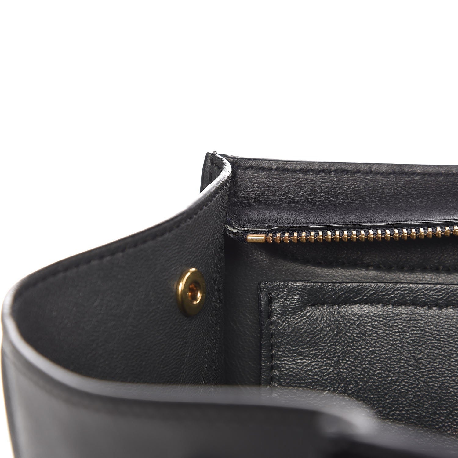 Celine Smooth Calfskin Medium Tri-color Trapeze Anthracite 7 of 15