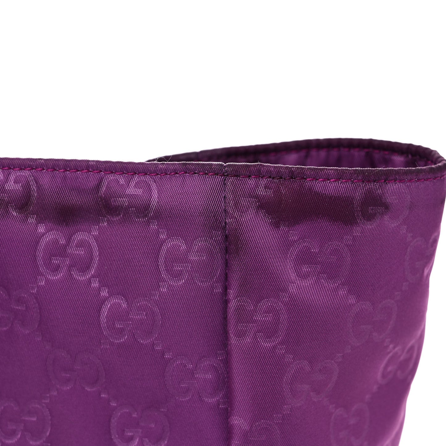 Nylon Guccissima Medium Tote Purple