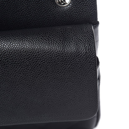 Chanel Caviar Quilted Jumbo Double Flap Black 11 of 17