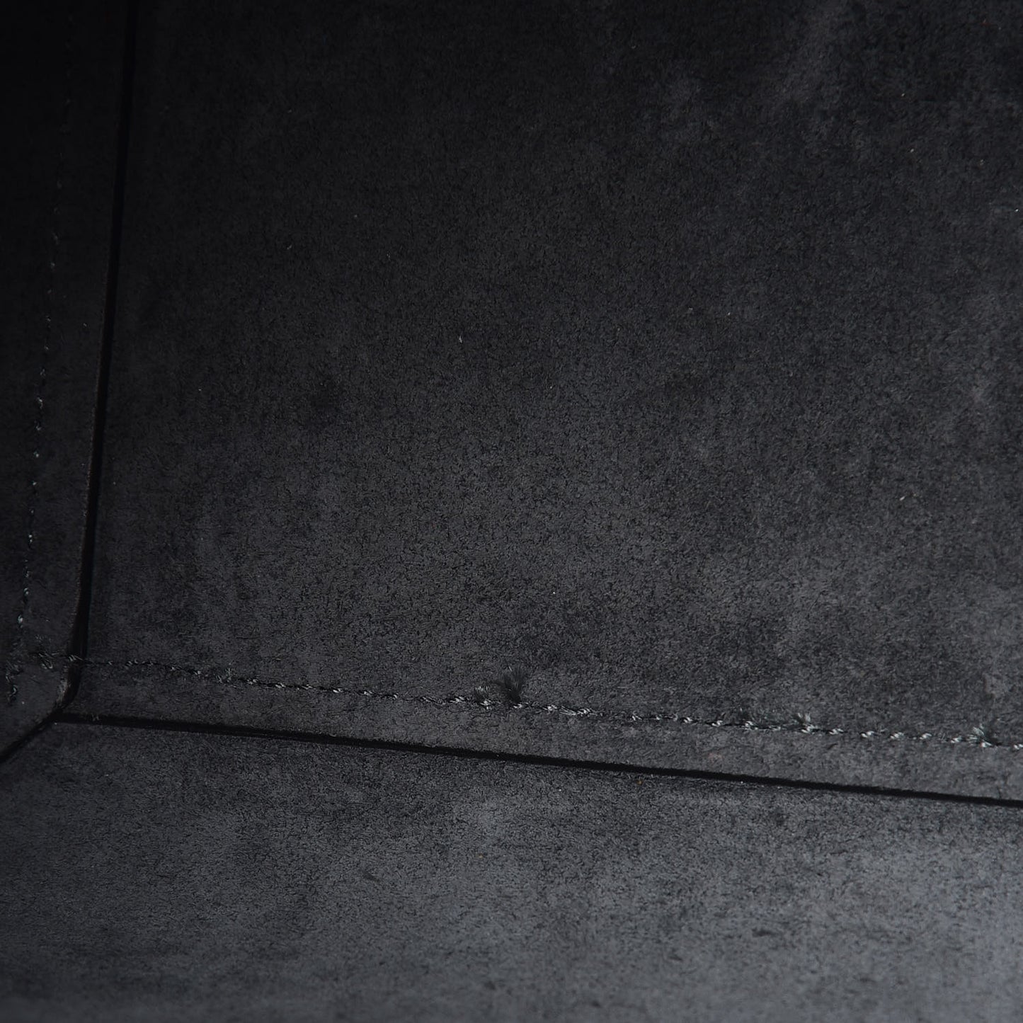 Baby Grained Calfskin Micro Belt Bag Grey