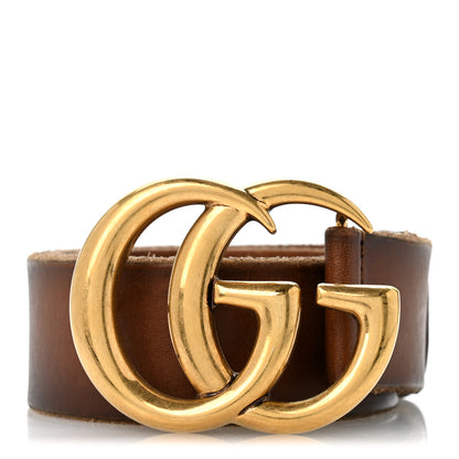 Gucci Faded Calfskin Double G 40mm Belt 90 36 Cuir 1 of 6
