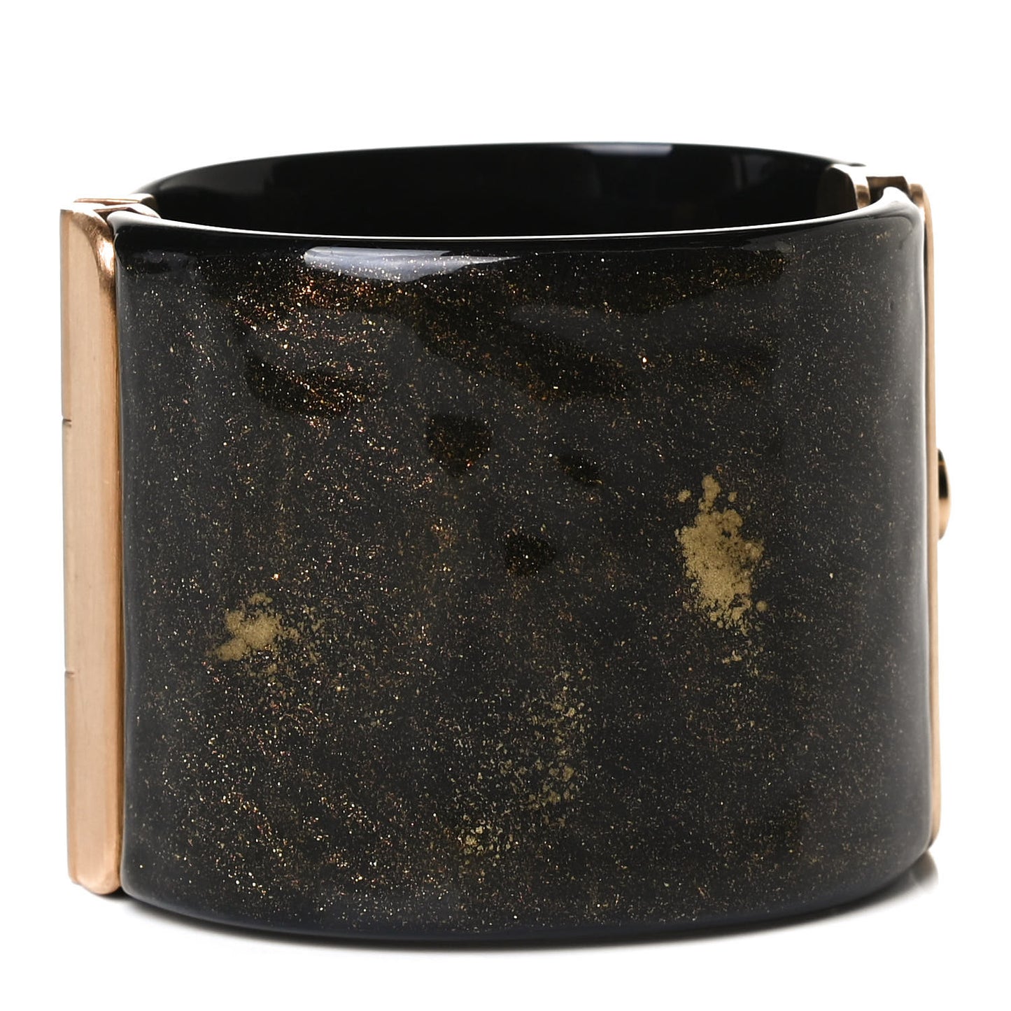 Resin Crystal CC Cuff Black Bronze