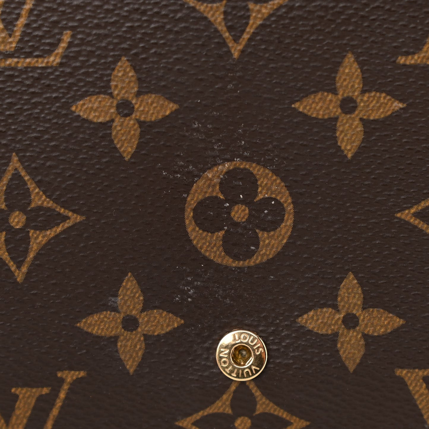 Monogram Valentine Dog Pochette Felicie Chain Wallet