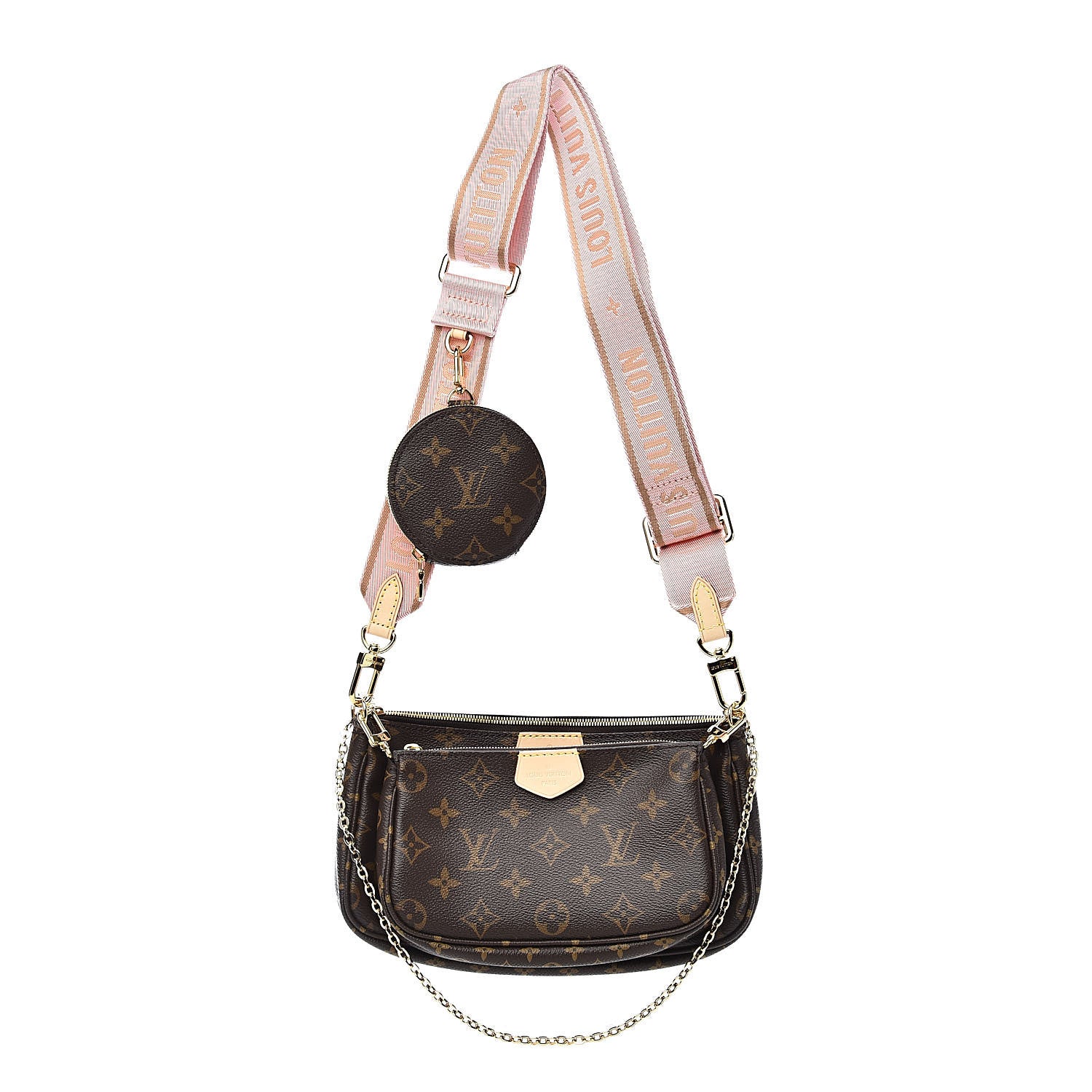 Louis Vuitton Monogram Multi Pochette Accessories Rose Clair 1 of 12