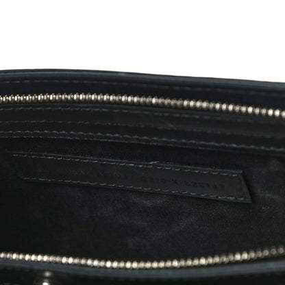 Balenciaga Cotton Canvas Logo Pochette Crossbody Bag Natural Black 7 of 15