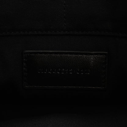 Saint Laurent Calfskin Matelasse Chevron Monogram Document Holder Rouge Eros 8 of 13