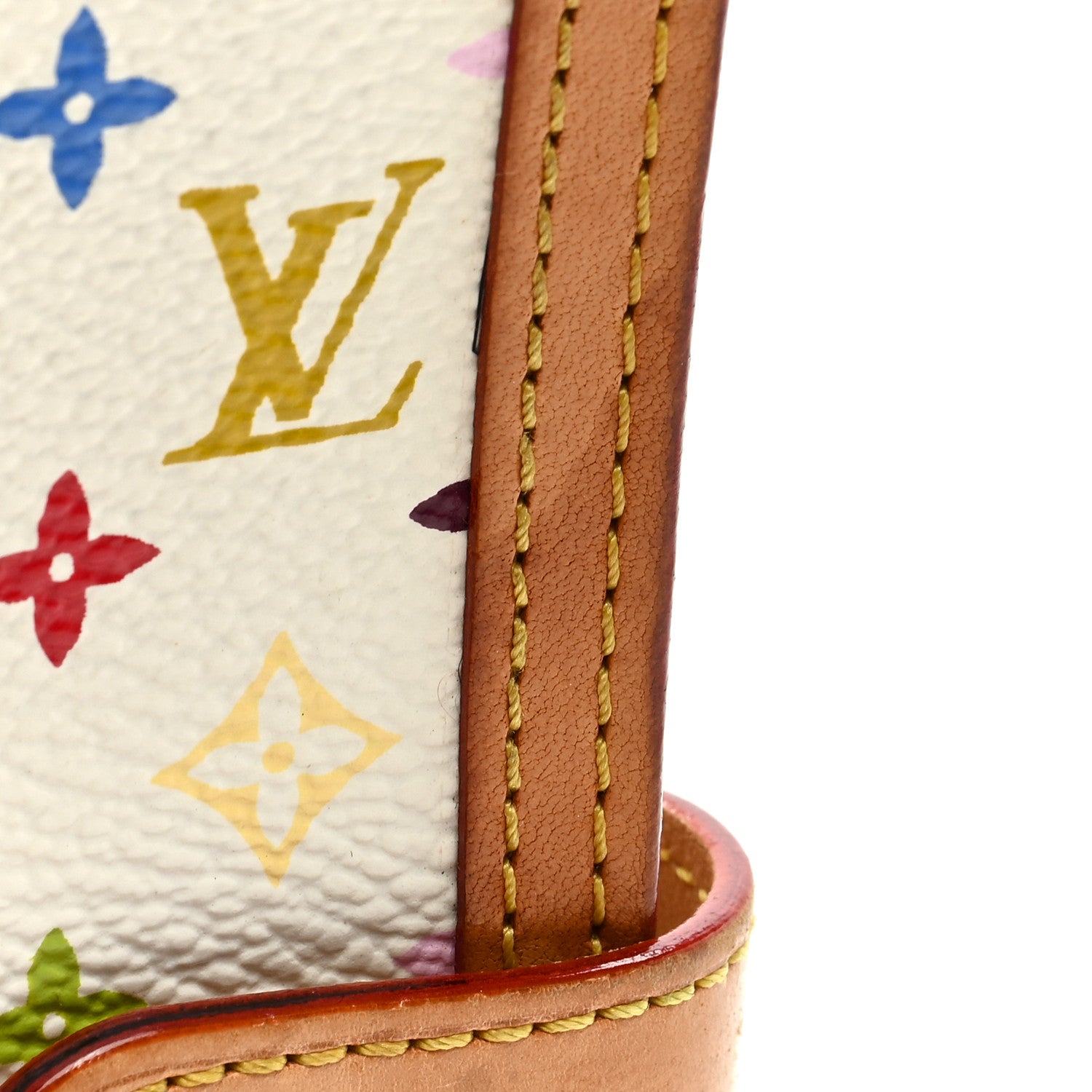 Louis Vuitton Monogram Multicolor Small Ring Agenda Cover White 7 of 7