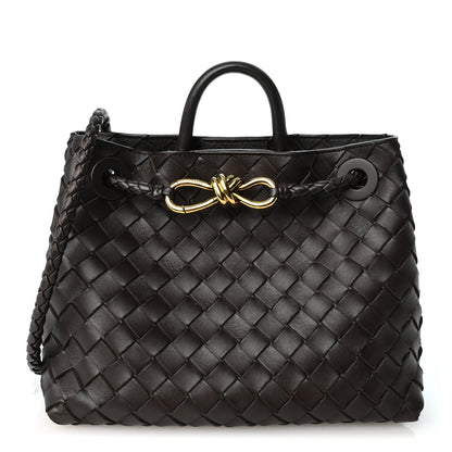 Bottega Veneta Nappa Intrecciato Small Andiamo Shoulder Bag Fondant 1 of 9