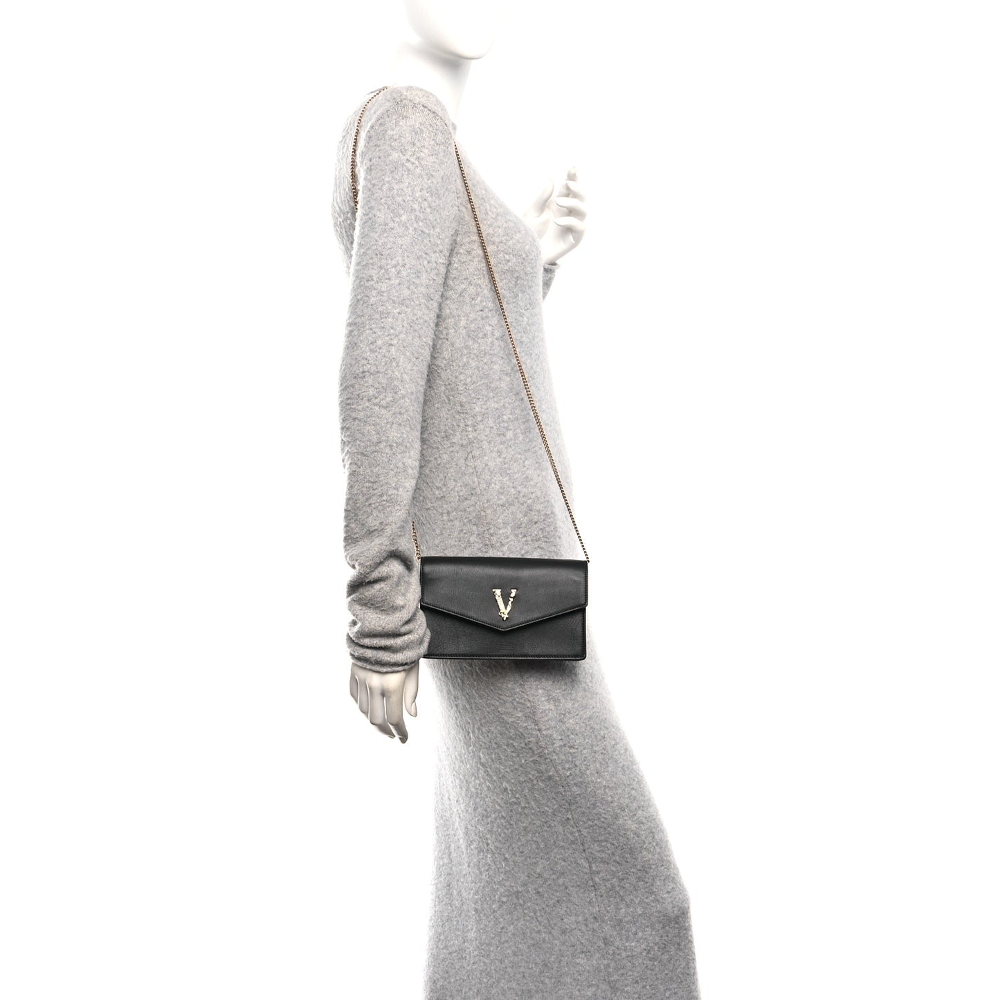 Vitello Virtus Wallet on Chain Black