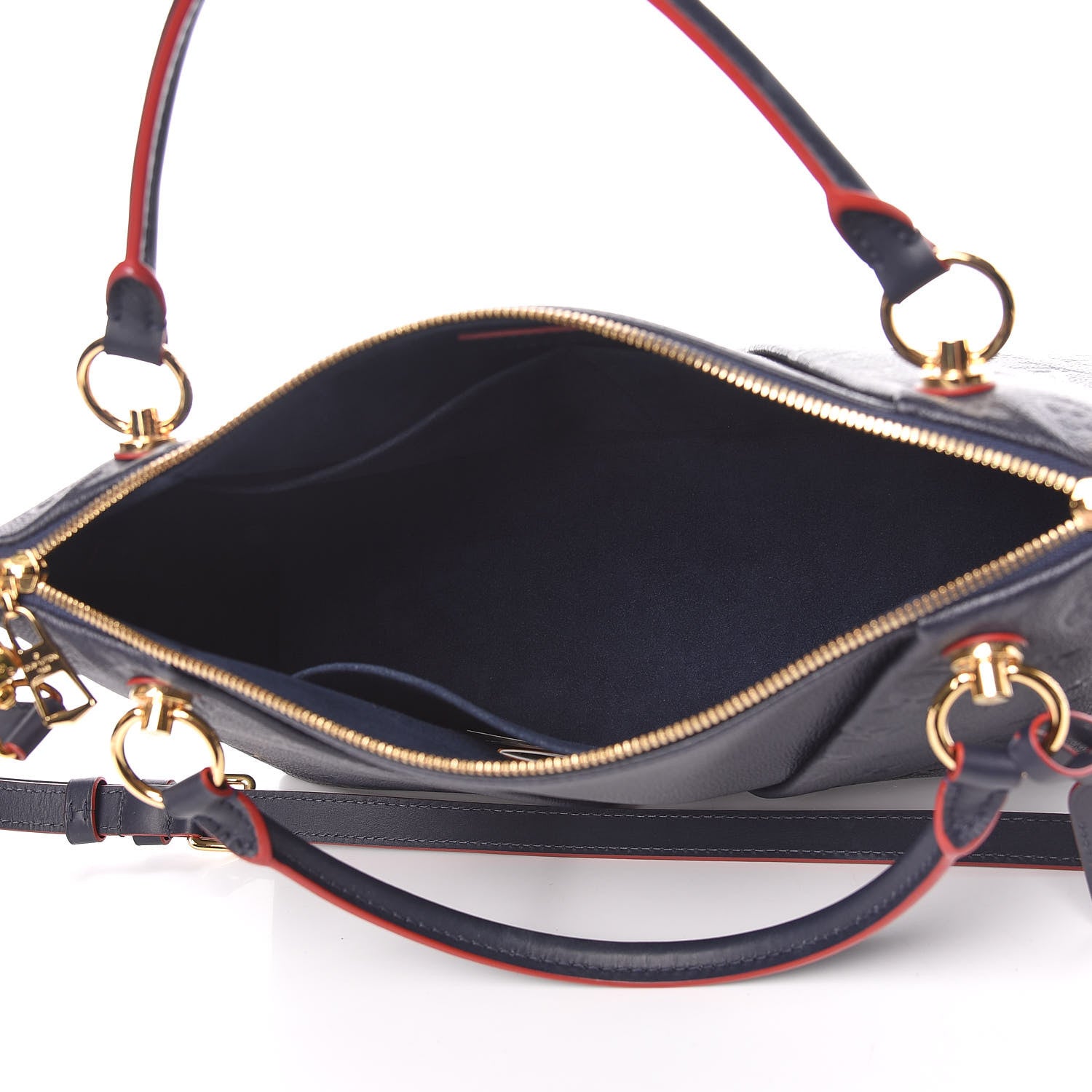 Louis Vuitton Empreinte V Tote MM Marine Rouge 7 of 9