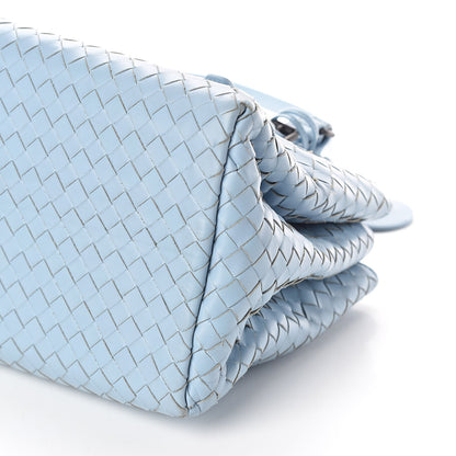 Bottega Veneta Light Calf Intrecciato Small Roma Topazio 9 of 9