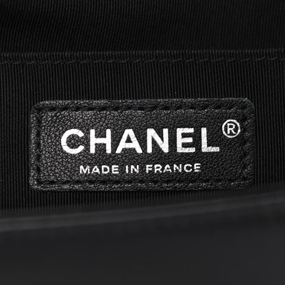 Chanel Lambskin Quilted Medium Boy Flap Black 10 of 20