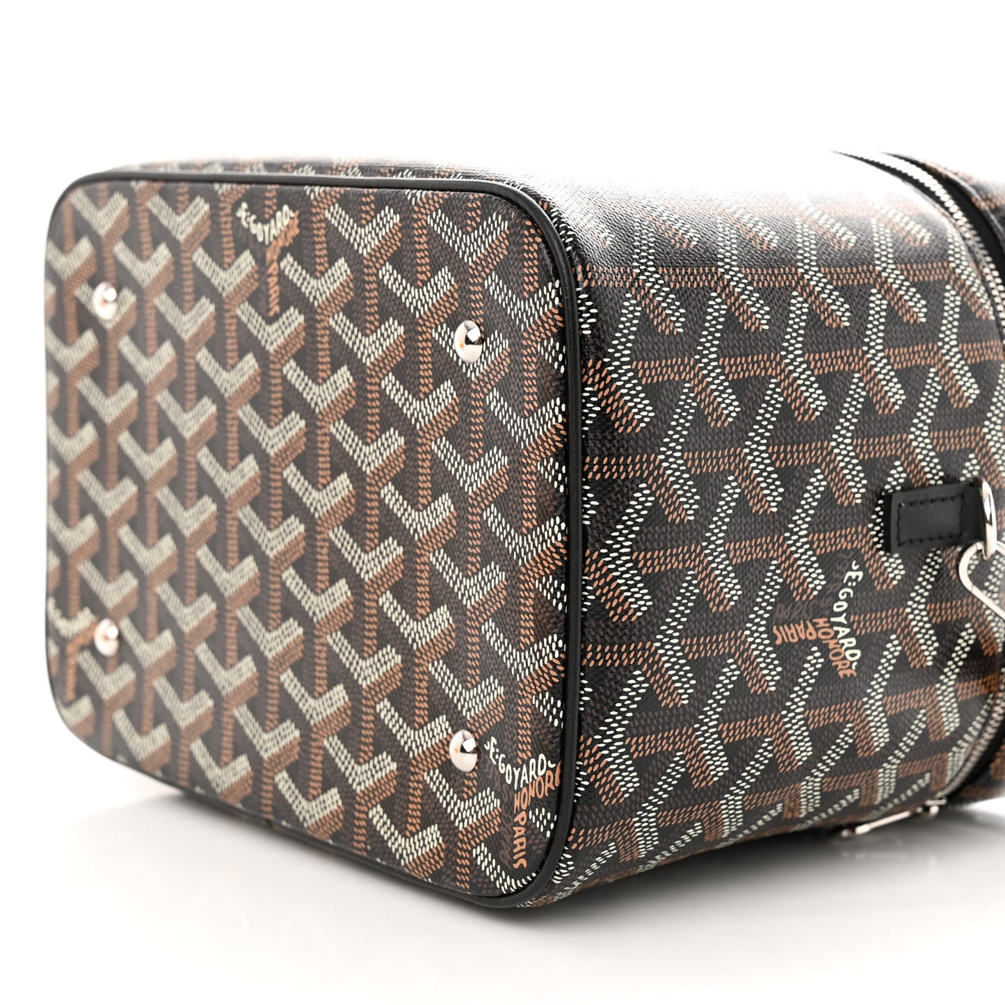 Goyardine Muse Vanity Case Black
