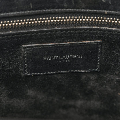 Saint Laurent Calfskin Studded Small Sac De Jour Black 8 of 18