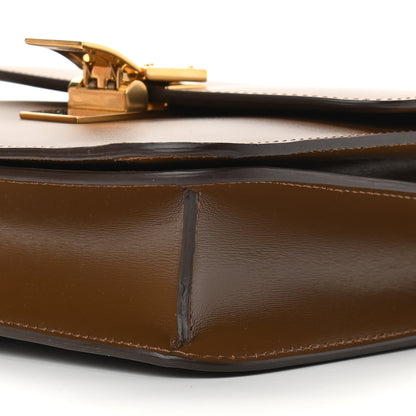 Celine Box Calfskin Teen Classic Box Flap Bag Camel 9 of 9