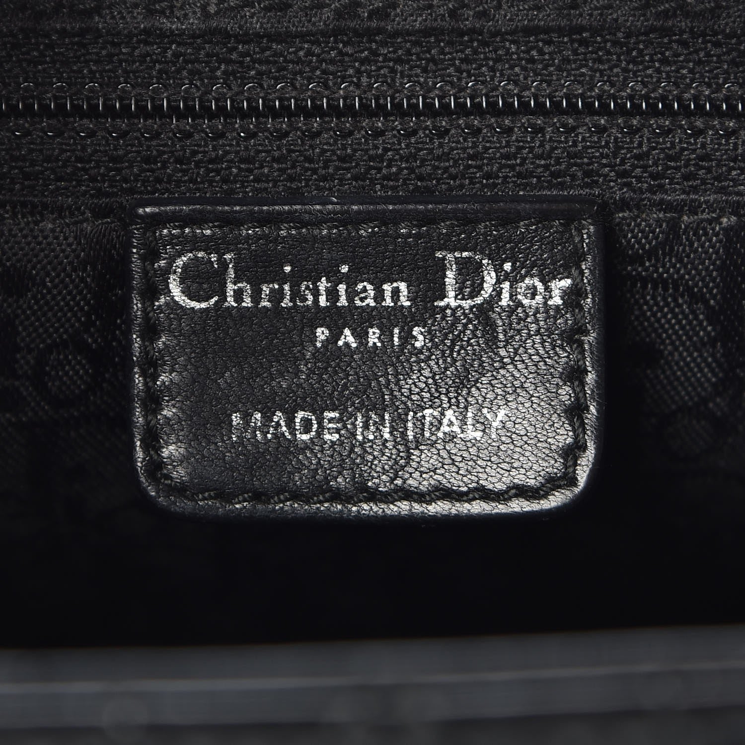 Christian Dior Patent Cannage Medium Lady Dior Black 6 of 7