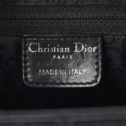 Christian Dior Patent Cannage Medium Lady Dior Black 6 of 7